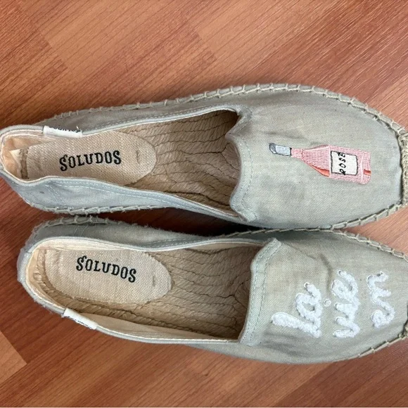 Soludos Rosé Espadrilles - Picture 5 of 6